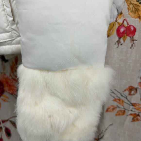 Rare Bebe Y2K rabbit fur jacket size medium - Picture 2 of 11
